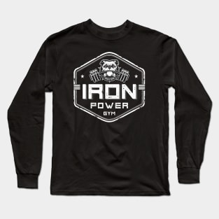 Iron Bulldog Gym Long Sleeve T-Shirt